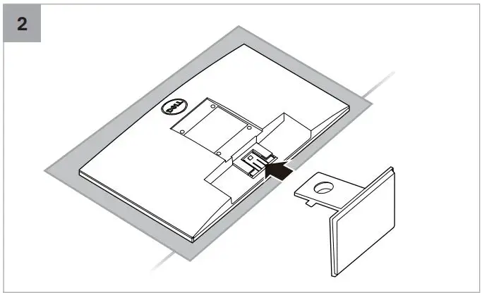 Dell E1920H Monitor User Guide - Installation 2