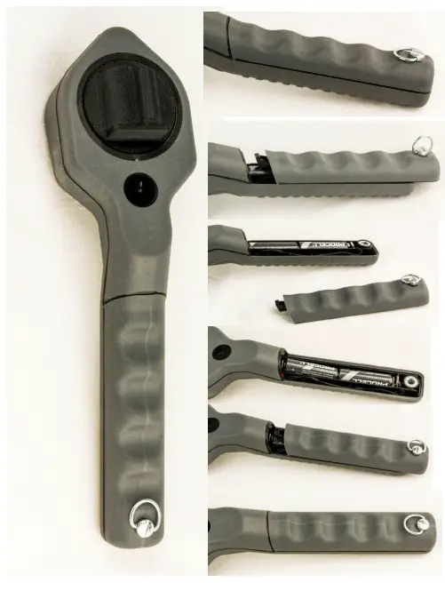 LUDLUM 26S Integrated Scintillator Friske - Battery Installation