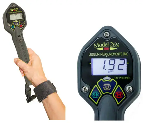 LUDLUM 26S Integrated Scintillator Friske - Cover