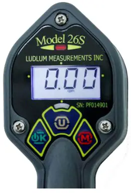 LUDLUM 26S Integrated Scintillator Friske - Detector Failure Diagnostic