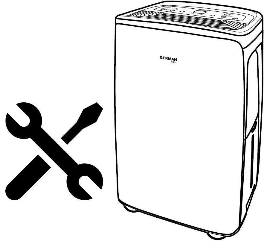 GERMAN POOL DHM-906 UVC Air Purifying Dehumidifier 05