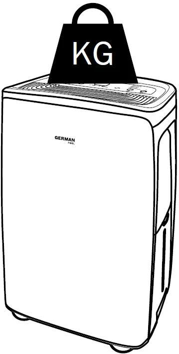 GERMAN POOL DHM-906 UVC Air Purifying Dehumidifier 07