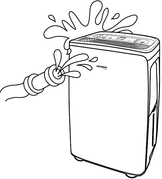 GERMAN POOL DHM-906 UVC Air Purifying Dehumidifier 19