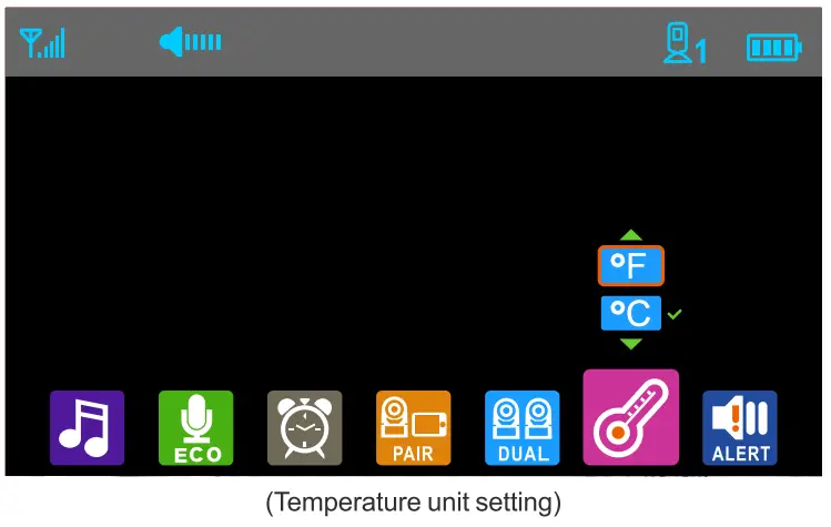 SM43A Digital Wireless Video Baby Monitor with 4 3 Inches Color Screen - fig11