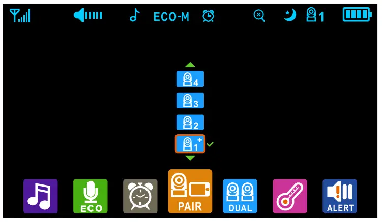 SM43A Digital Wireless Video Baby Monitor with 4 3 Inches Color Screen - fig9