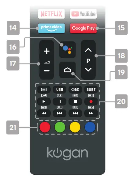 Kogan 50” SMART HDR 4K LED TV - open