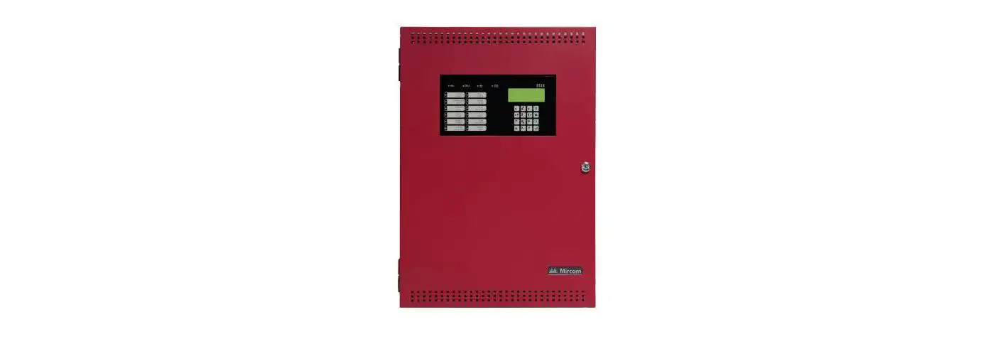 Mircom Fx-3318 Single Loop Intelligent Fire Alarm Control Panel Owner's Manual