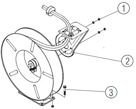 REELCRAFT TW450 OLPT Welding Hose Reels-FIG3