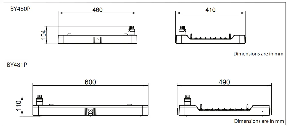 PHILIPS BY481P GentleSpace 3 Light - fig 1