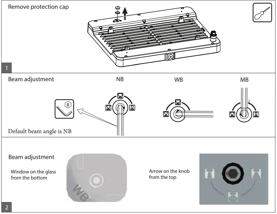 PHILIPS BY481P GentleSpace 3 Light - fig 5