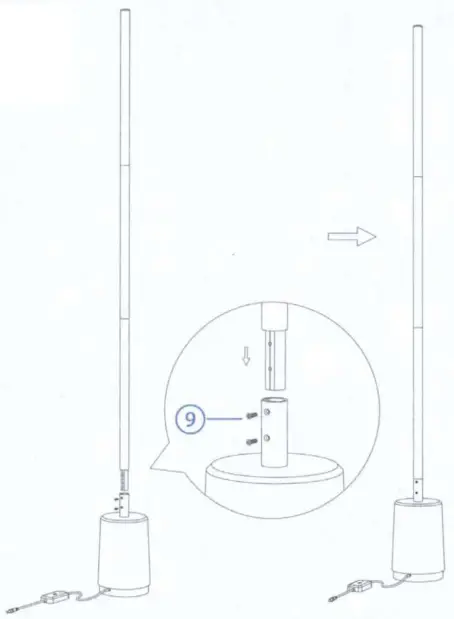 Govee 386H607218 Lyra Floor Lamp - Fig2