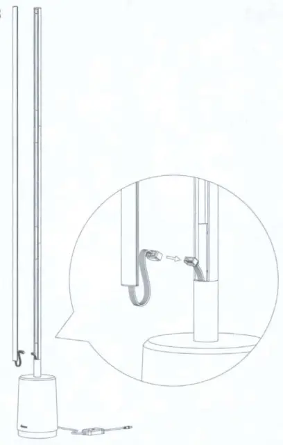 Govee 386H607218 Lyra Floor Lamp - Fig3