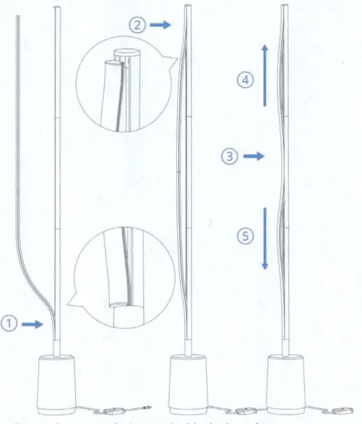 Govee 386H607218 Lyra Floor Lamp - Fig4