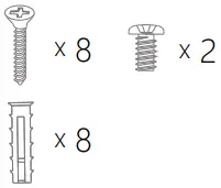 Laxihub B1 - Screws package