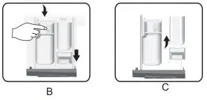 FIG 4 DRAINING RESIDUAL WATER