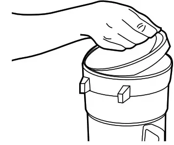 Hoover UH71300 Wind Tunnel Cord Rewind Pro Upright- counterclockwise