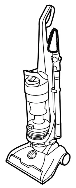 Hoover UH71300 Wind Tunnel Cord Rewind Pro Upright