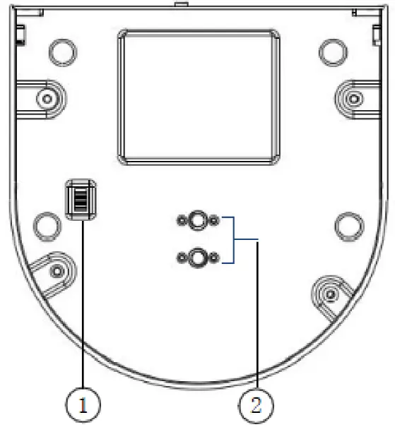 HuddleCamHD HC20X USB 3.0 PTZ Camera Bottom view
