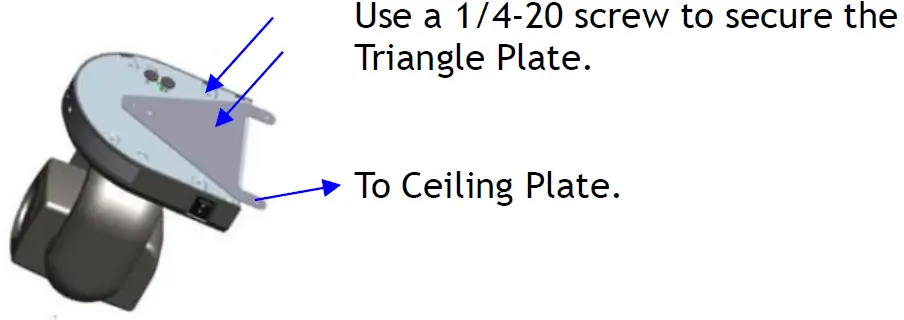 HuddleCamHD HC20X USB 3.0 PTZ Camera Ceiling Mount 1
