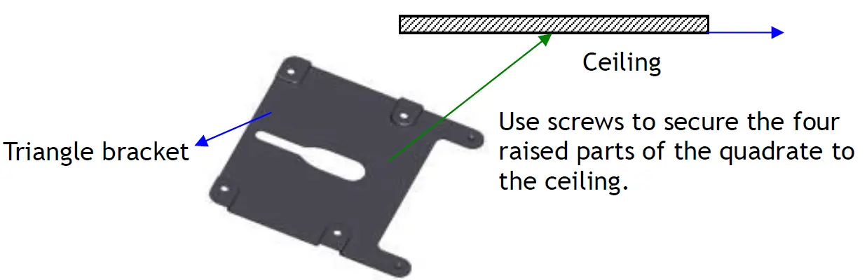 HuddleCamHD HC20X USB 3.0 PTZ Camera Ceiling Mount