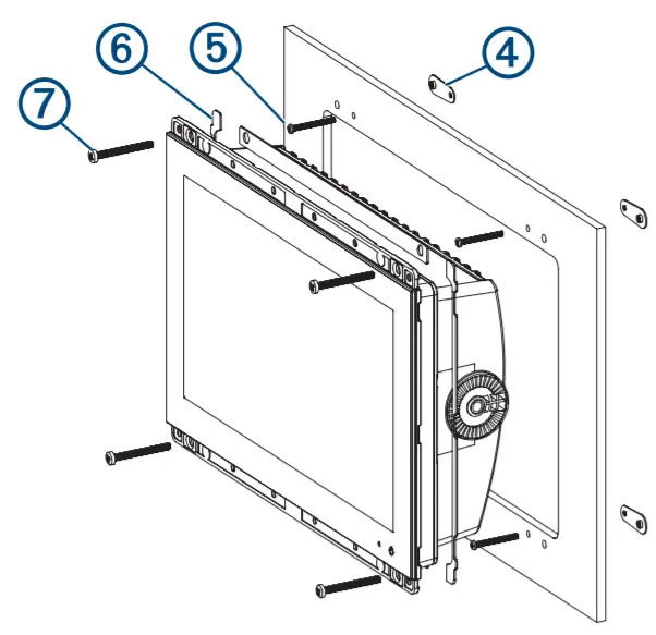 GARMIN GPSMAP 8X10 Magnetic Protective Cover -FIGURE 3