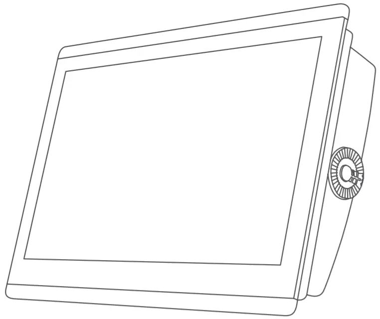 GARMIN GPSMAP 8X10 Magnetic Protective Cover -FIGURE