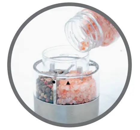 Westinghouse WHSPMSET04 Electric Salt and Pepper Mill - figure 4