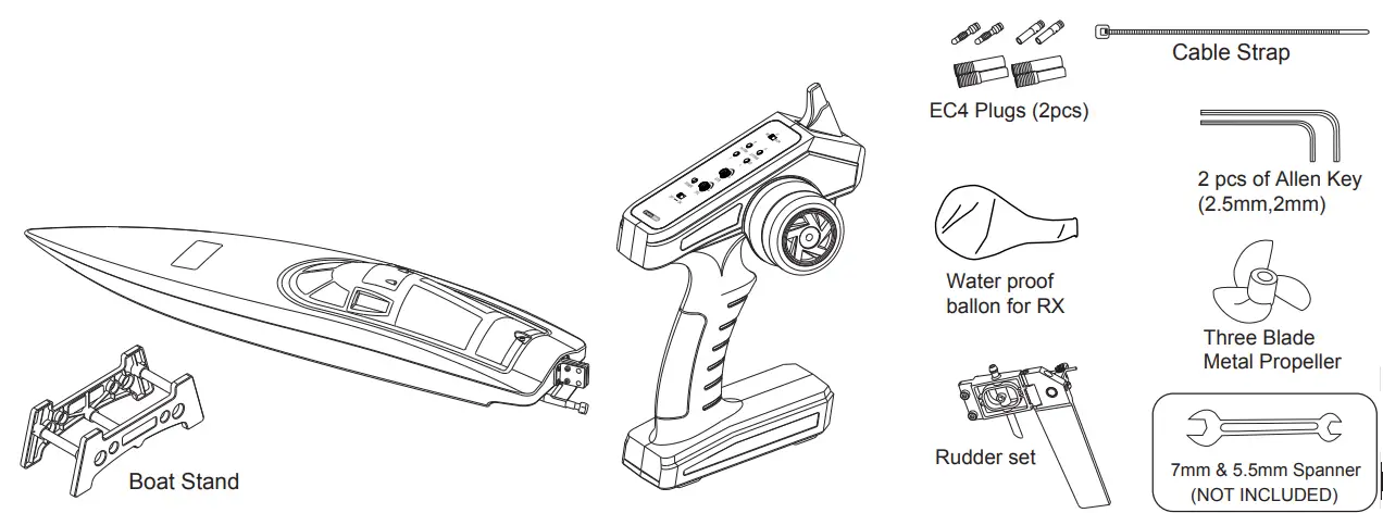 Joysway ARTR Brushless Motor Boat - fig 4