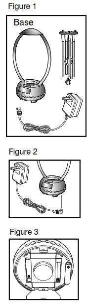 Homedics WC-200 Indoor Wind Chimes Envirascape Tranquil Chimes - Assembly Instructions