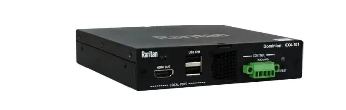 Raritan KX IV 101 Ultra High Performance 1 Port 4K Switch