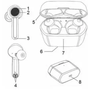 BLAUPUNKT BTW-Pro True Wireless Bluetooth Earbud - Overview