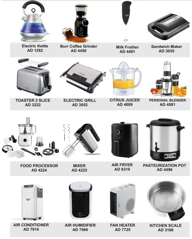 ADLER AD 7924 Portable Air Conditioner - 1