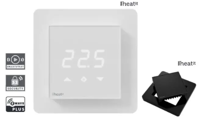 Heatit Z-trm3 Z-wave + Electronic Thermostat Instruction Manual Heatit Z-trm3 Z-wave + Electronic Thermostat Instruction Manual