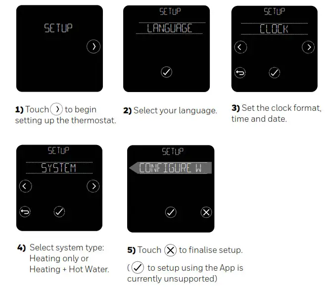 Honeywell Home Y6H920RW5031 T6R Smart Thermostat Wall Mount- Set Up
