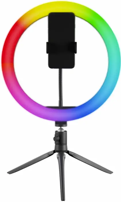 MONSTER MLB7-1068-RGB Studio+ 10 Inch Smart Ring Lamp 5pc Lighting Kit