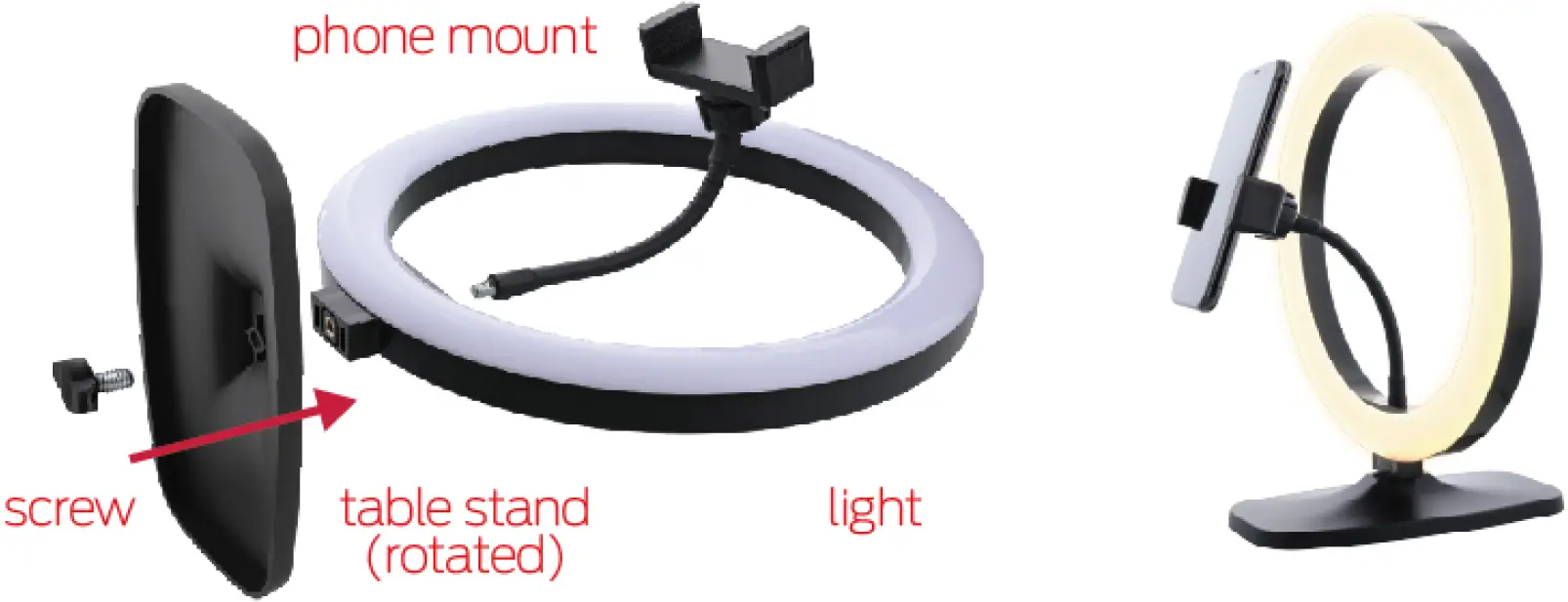Photo and Video Ring Light 01