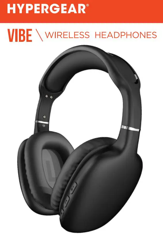 HYPERGEAR HBT03 Vibe Wireless Headphones User Manual