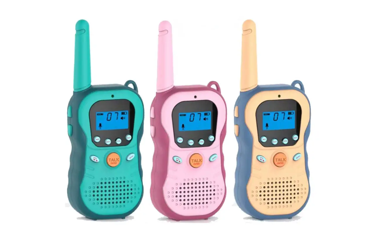 Dwi Dowellin 881 Walkie Talkies Kids Voice Changer Instructions