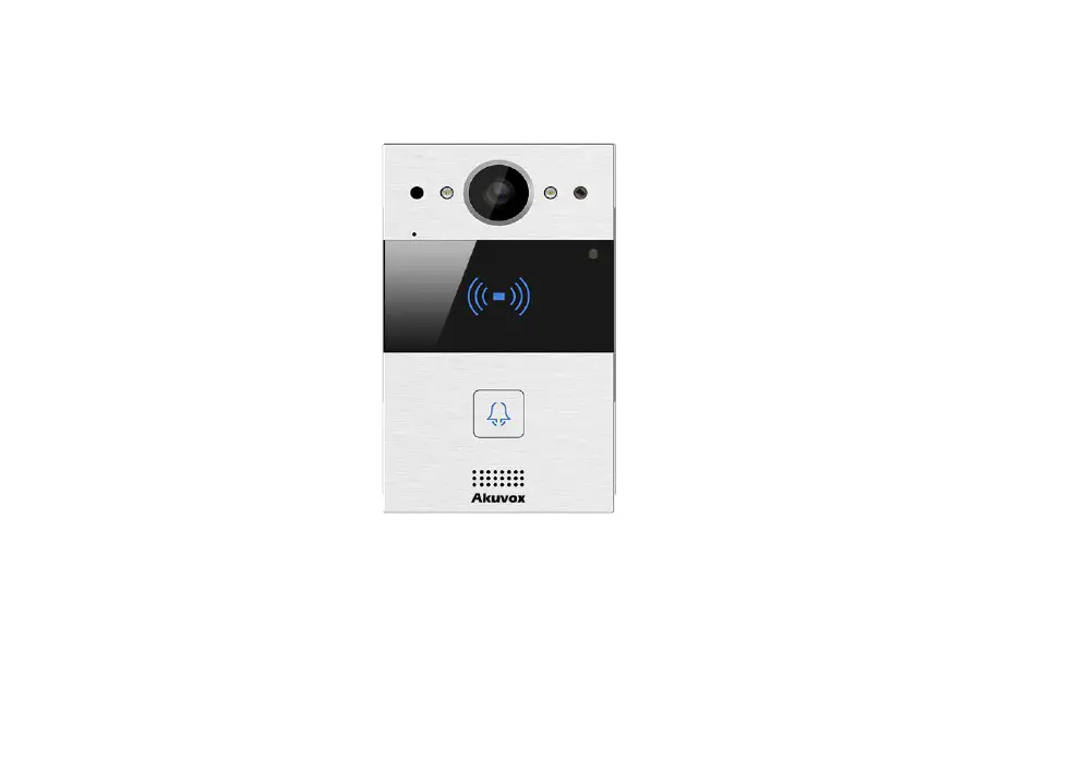 Akuvox R20a Sip Door Telephone With 120° Wide-angle Camera For Wall-mount User Manual