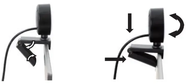 anko 43104994 Webcam Ring Light - monitor