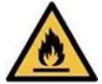 Risk of fire icon