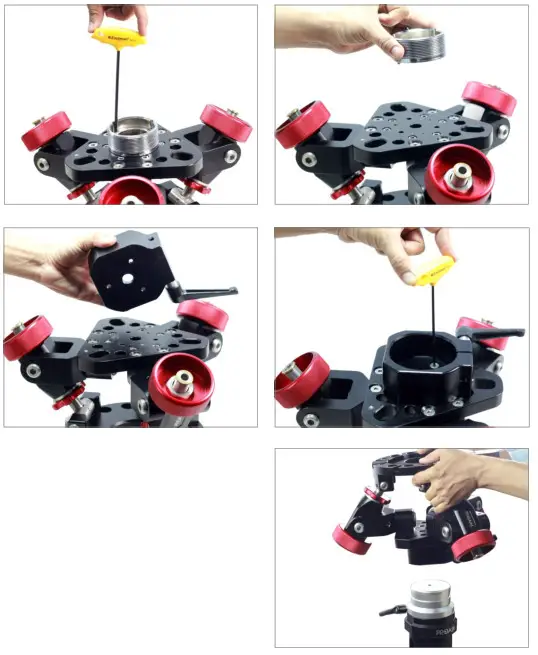 PROAIM LV-3WAY-01 3-Way Leveller- Euro Base