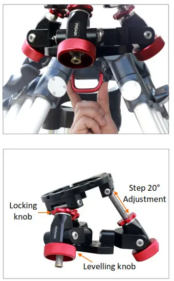 PROAIM LV-3WAY-01 3-Way Leveller- locking screw
