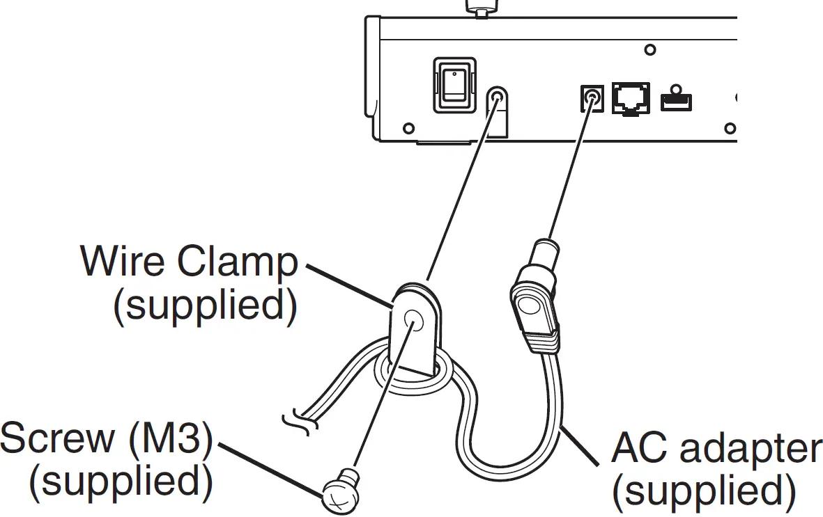 Installing the Wire Clamp