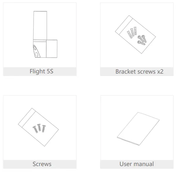 MEARI Flight 5S 1080P Outdoor WiFi Floodlight Camera -fig1