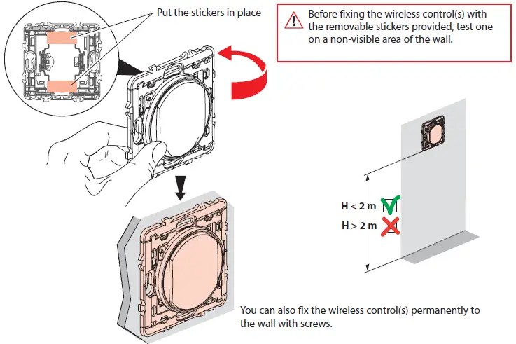 legrand ZLGP17 Wireless and Batteryless Lighting Control 7