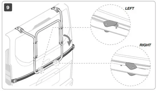 FIAMMA 02094B07A Carry-Bike Cycle Carrier Ford Transit Custom - fig 5
