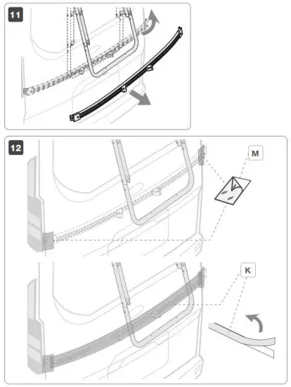 FIAMMA 02094B07A Carry-Bike Cycle Carrier Ford Transit Custom - fig 7