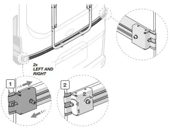 FIAMMA 02094B07A Carry-Bike Cycle Carrier Ford Transit Custom - fig 8