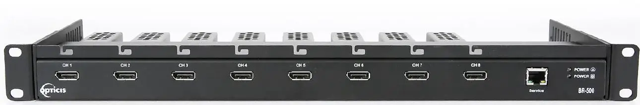 opticis-BR-500-19-Inch-1RU-Power-Supply-Frame-For-DisplayPort 1.2-Modules-prod